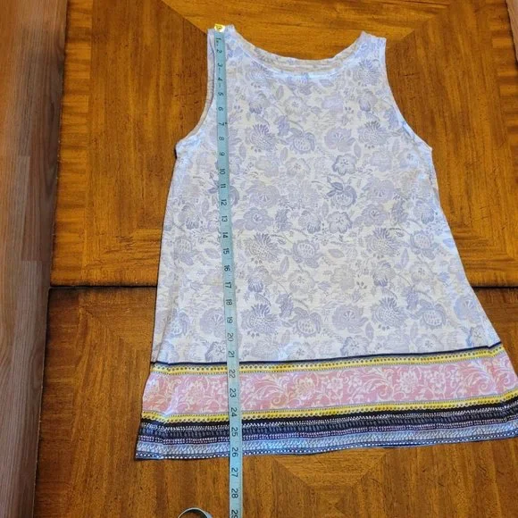 LOFT Floral Tunic Tank - Picture 10 of 11